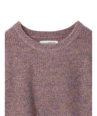 Green Parks ・ＥＬＥＮＣＡＲＥ　ＤＵＥ　ミックスシャギーニット Pink