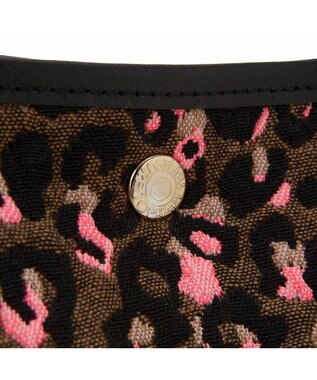 TOPKAPI 【TREASURE TOPKAPI】アニマルジャガード A4 トートバッグ ブラウン