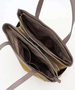 Y'SACCS トラベル ホライズン2WAYトート ライトグリーン