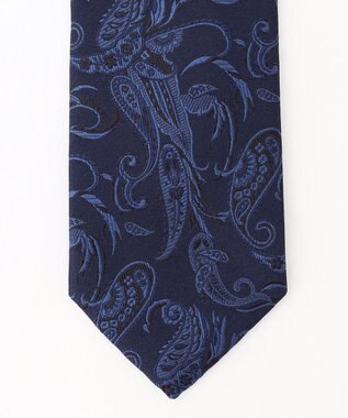 JOSEPH HOMME シャドーペイズリー　ネクタイ ネイビー系7