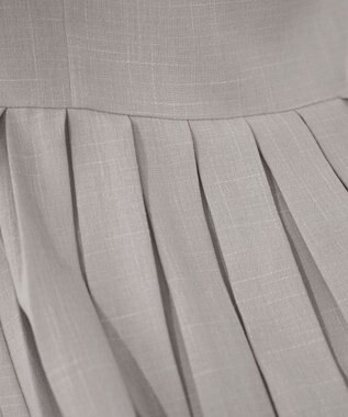 Tiaclasse 【洗える】プリーツワンピース グレー