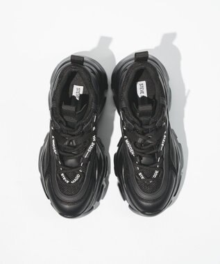STEVE MADDEN RECOUPE-M-RS 厚底ボリュームスニーカー ブラックブラック