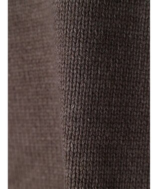 CRAFT STANDARD BOUTIQUE シャツドッキングニットプルオーバー Brown Mixture