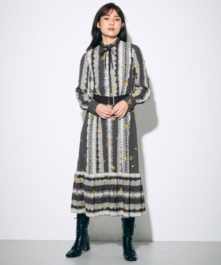 レースプリント刺繍ワンピース Grace Continental ファッション通販 公式通販 オンワード クローゼット レースプリント刺繍ワンピース Grace Continental ファッション通販 公式通販 オンワード クローゼット