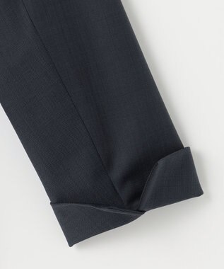 J.PRESS LADIES L 【セットアップ対応】BAHARIYE1 ノーカラー ジャケット ネイビー系