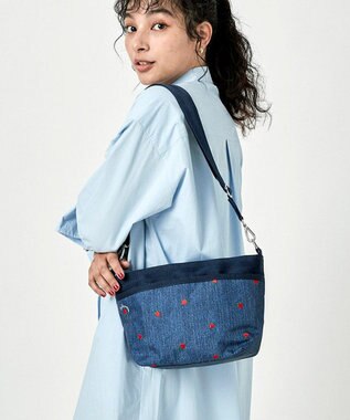 SMALL BUCKET BAG/デニムストロベリー / LeSportsac | ファッション