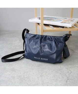 PELLE BORSA ギャザーボディバッグ Cheers チアーズ 4655