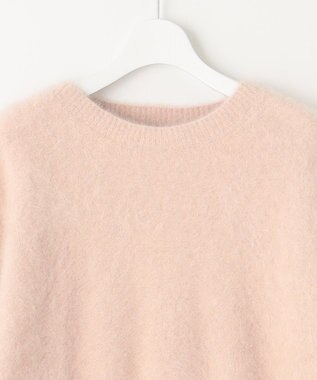 自由区 S フォックスカシミヤ ニット ピーチ