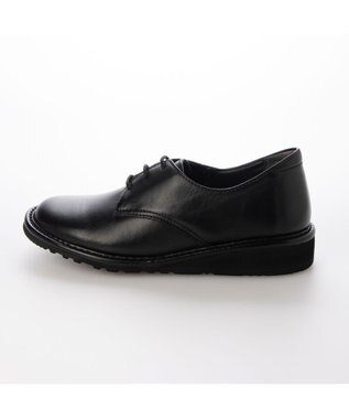 ing <ing>【サスティナブル】レースアップスリッポン ブラック