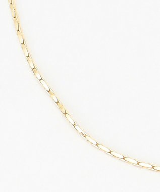 組曲 フラワービジューチェーンネックレス ゴールド系