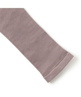 Chacott リブオーバータイツ（レギンス） グレイッシュライラック