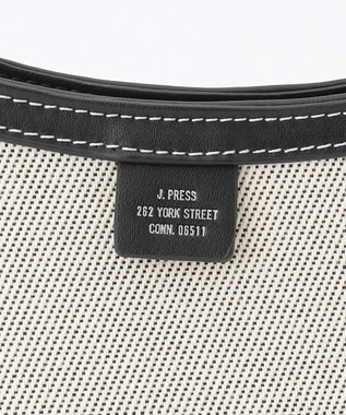 J.PRESS LADIES 【2way】キャンバス ショルダー バッグ ブラック系