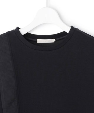 ICB 【先行予約】 ライトダンボール イレギュラーヘムプルオーバー ブラック