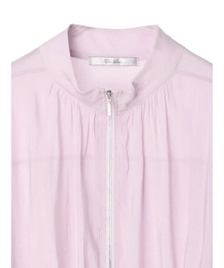 Green Parks Ｂ．シアーギャザーブルゾン Purple