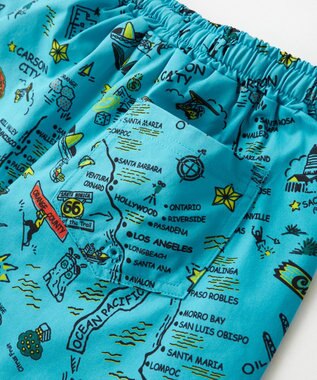 OP／FILA 【Ocean Pacific】らくティブ/ショートパンツ ブルー