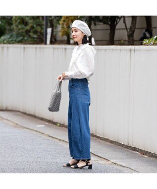 林八百吉商店 un chapeau  レースベレー ホワイト