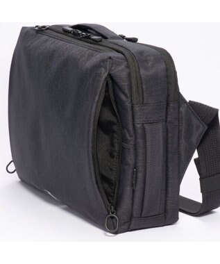 ACE BAGS & LUGGAGE ace. エース ハンスリーSDH ショルダーバッグ ボディバッグ B5ファイル 杢調生地  67791 ブラック