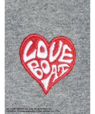 Green Parks ■別注　ＬＯＶＥ　ＢＯＡＴ　ラグランワンピース Gray