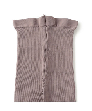 Chacott リブオーバータイツ（レギンス） グレイッシュライラック