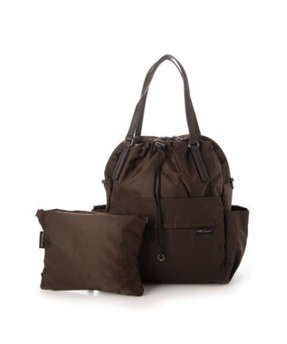 Y'SACCS 【Y’SACCS vous et】ポーチ付き4WAYリュック チョコ