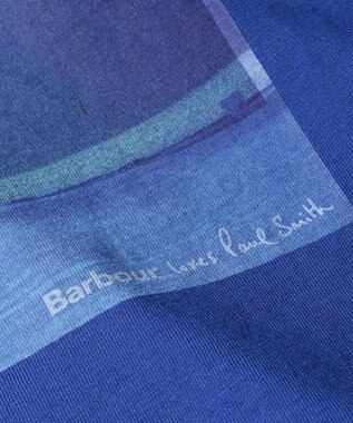 Paul Smith Paul Smith Loves Barbour Scoop Tシャツ ブルー