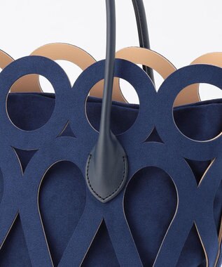 BEIGE， 【一部店舗限定】MARY AL TERNA / MAZE ハンドバック Navy