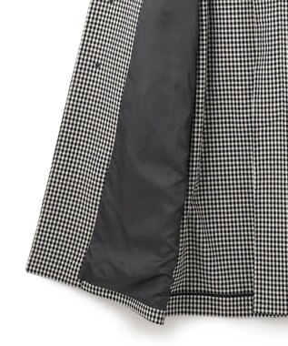 J.PRESS MEN 【J.PRESS ORIGINALS】T/W LIGHT TWEED BALMACAAN COAT / JAPAN MADE ブラック系3