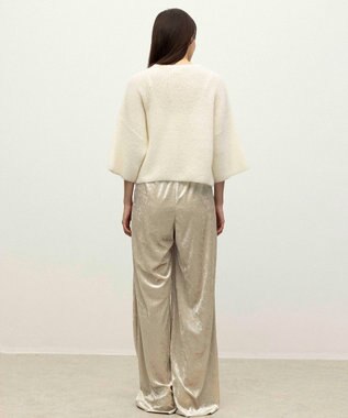 NAVE 【ReNAVE】ウールモヘア クルーネックニット ホワイト系