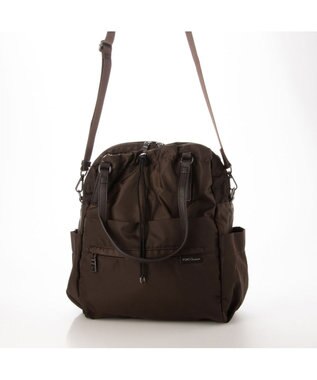 Y'SACCS 【Y’SACCS vous et】ポーチ付き4WAYリュック チョコ