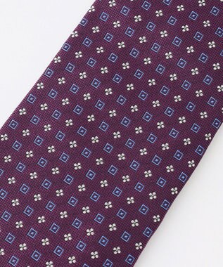 J.PRESS MEN 【J.PRESS SPUN SILK COLLECTION】ヴィンテージジャガード ネクタイ パープル系7