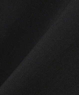 UNFILO L 【洗える/ストレッチ/シワになりにくい】ストレッチダブルクロス ブラック