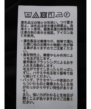 earth music&ecology 衿付きフラワーブラウス Black