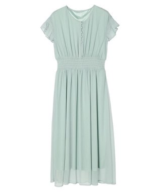 earth music&ecology シャーリングワンピース Black