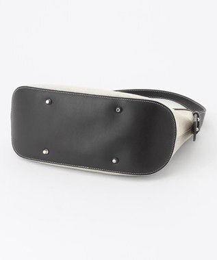 J.PRESS LADIES 【2way】キャンバス ショルダー バッグ ブラック系