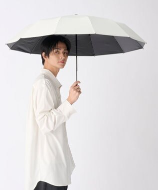 MOONBAT 【遮光100％/超軽量/耐久性】マジで軽い傘 晴雨兼用 折りたたみ日傘 マジカルテックプロテクション Tough 12 rib 55cm ホワイト