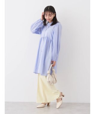 earth music&ecology ボリュームチュニック Sax