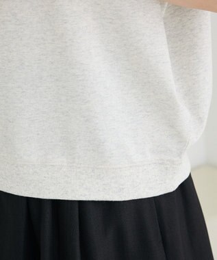 Green Parks さがら刺繍Ｔシャツ Oatmeal