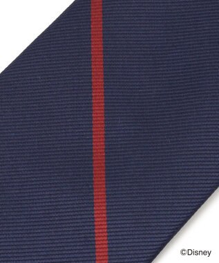 J.PRESS MEN 【DISNEY COLLECTION】シルクレップレジメンタル ネクタイ / ミッキーマウス ワイン系1