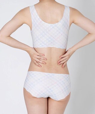 WACOAL 【GOCOCi ゴコチ】 ノンワイヤー ハーフトップ まるでつけていないような着ごこち フラット仕上げ ホックなし ブラトップ レディース CGG534 /ワコール クリーム