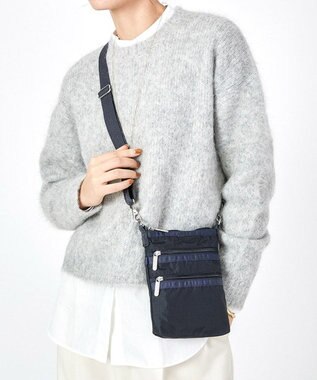 LeSportsac 3 ZIP CROSSBODY/ディープシーブルー ディープシーブルー