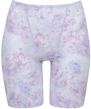 Wing 補整ショーツ 適度におなかとヒップをととのえる ここちよいフィット感 吸汗速乾性(身生地部) 【Pパンツ】 フラット仕上げ(裾部分) ロング丈 KJ4803 ウイング／ワコール グレー