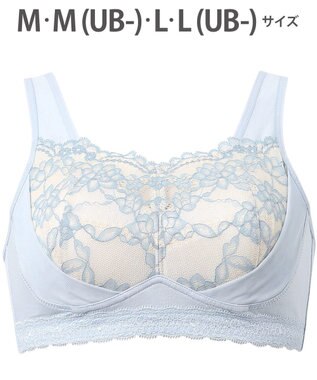 WACOAL 【ナイトアップブラ】 動画クリエイター nanakoななこさんコラボカラー登場 ナイトブラ 綿混(本体) 就寝時用 3Lまで対応 大きいサイズ ノンワイヤー レディース BRA166 /ワコール