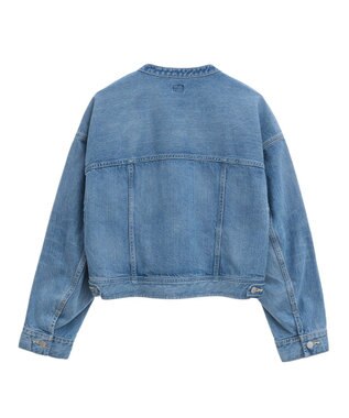 earth music&ecology Ｌｅｅ　×　ｅ．ｍ．ａ．ｅ．　ライダースジャケット Indigo