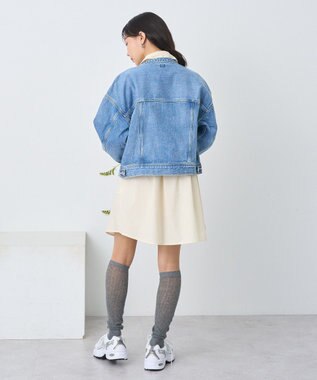 earth music&ecology Ｌｅｅ　×　ｅ．ｍ．ａ．ｅ．　ライダースジャケット Indigo