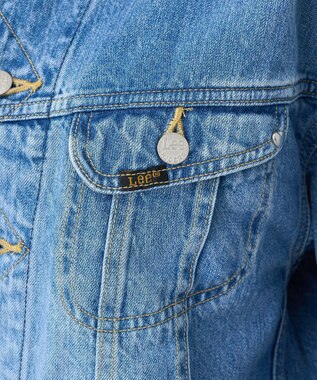 earth music&ecology Ｌｅｅ　×　ｅ．ｍ．ａ．ｅ．　ライダースジャケット Indigo