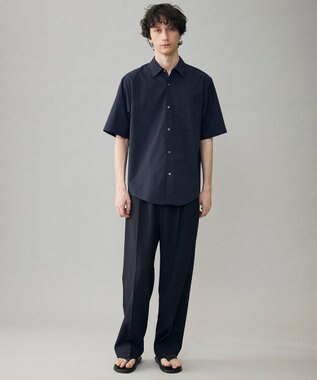 UNFILO MENS ウーリーノ 2タックスラックス ネイビー
