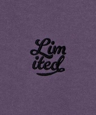 WEGO 【新色追加】ドロストデザインハーフZIPスウェット パープルその他