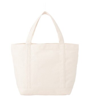 Maison de FLEUR マルチポケット帆布トートSバッグ Ivory