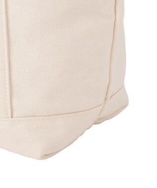 Maison de FLEUR マルチポケット帆布トートSバッグ Ivory