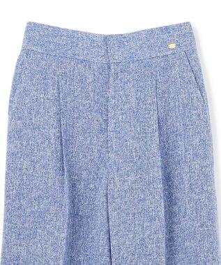 TOCCA 【洗える】MIST TWEED パンツ ブルー系5